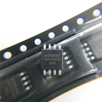 Winbond W25Q128JVSIQ nem microplaqueta instantânea 128 Mbit para aparelhos eletrodomésticos