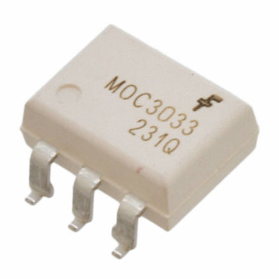 MOC3033SM อะนาล็อกไอโซเลเตอร์ ไอซีออปโตไอโซเลเตอร์ เอาท์พุต Triac SCR