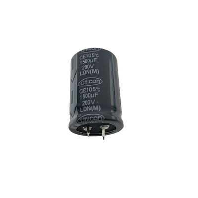 خازن های آلومینیومی الکترولیتی 200V1500UF 30*45mm Dip Large Capacitive