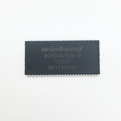 Winbond Memory IC Chip 64 Mbit W9864G6KH-6 Untuk Peralatan Rumah Tangga