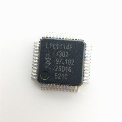 وحدة تحكم معالجات مضمنة وحدة تحكم MCU رقاقة IC LPC1114FBD48 / 302 LQFP48