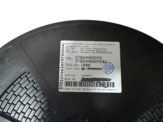 Mosfet van de halfgeleidersmacht Transistorn Kanaal STB24N60DM2