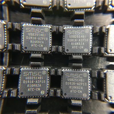 통합된 코이르쿠이트스릭스 USB 인터 페이스 IC USB2514BI-AEZG-TR  아날로그 절연체 IC