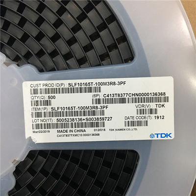 Passieve van de Vernauwingenrollen van Componenteninductors de Machtsinductors SMD TDK SLF10165T-100M3R83PF