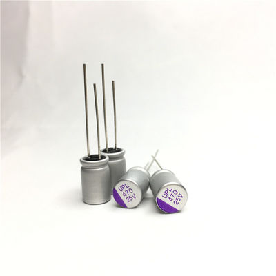 25v470uf stevige de Kringsbescherming GLB UPL1E471M0812 125℃ van de Condensatorencorrectie