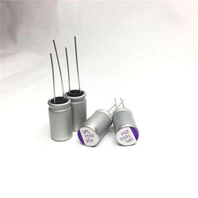 مكثف الأغراض العامة كومة الشحن 25v1000uf UPL1E102M1017125 ℃
