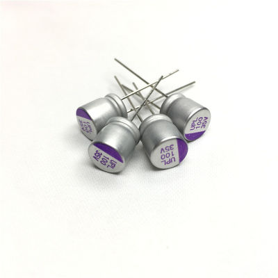Tụ điện mục đích chung 100uf35v UPL1V101M0808 125 ℃ cho máy đo oxy