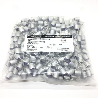 دستگاه جوش اینورتر خازن 330uf 35v UPL1V331M1012 125℃