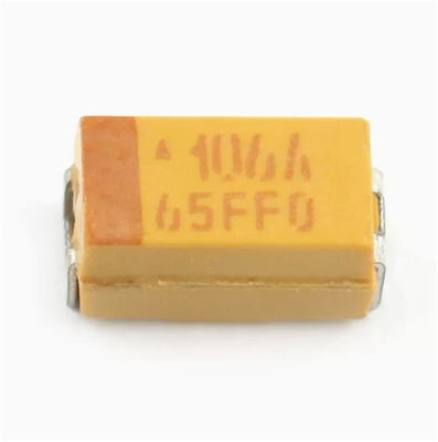 단단한 SMD 106A 100UF 10V 탄탈룸 축전기 TAJA106K010RNJ