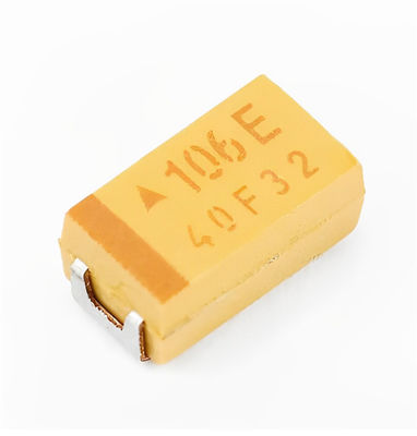 106K 10uf 25v 탄탈룸 축전기 AVX TAJC106K025RNJ 높이 제한된 디자인
