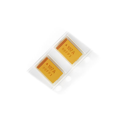 TAJD107K010RNJ اجزای غیرفعال خازن SMD Tantalum Capacitors AVX 100UF 107A 10V16V