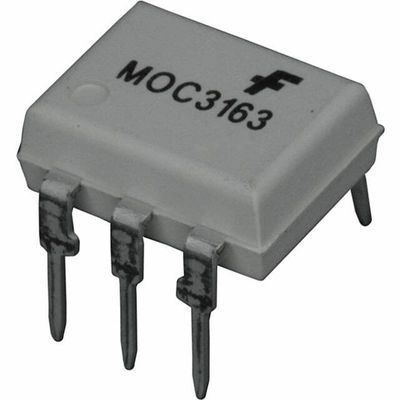 El SCR del triac de MOC3163M Original Opto Isolator IC hizo salir a través del agujero IC