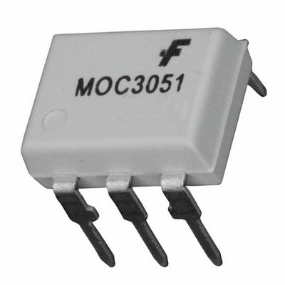MOC3051M এনালগ বিচ্ছিন্নকারী IC Optoisolators Triac SCR আউটপুট