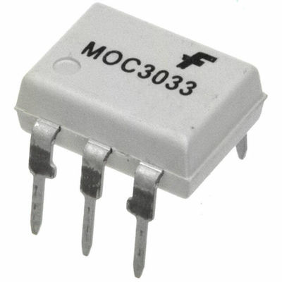 MOC3033M Analog Isolator IC Optoisolator Triac SCR Keluaran